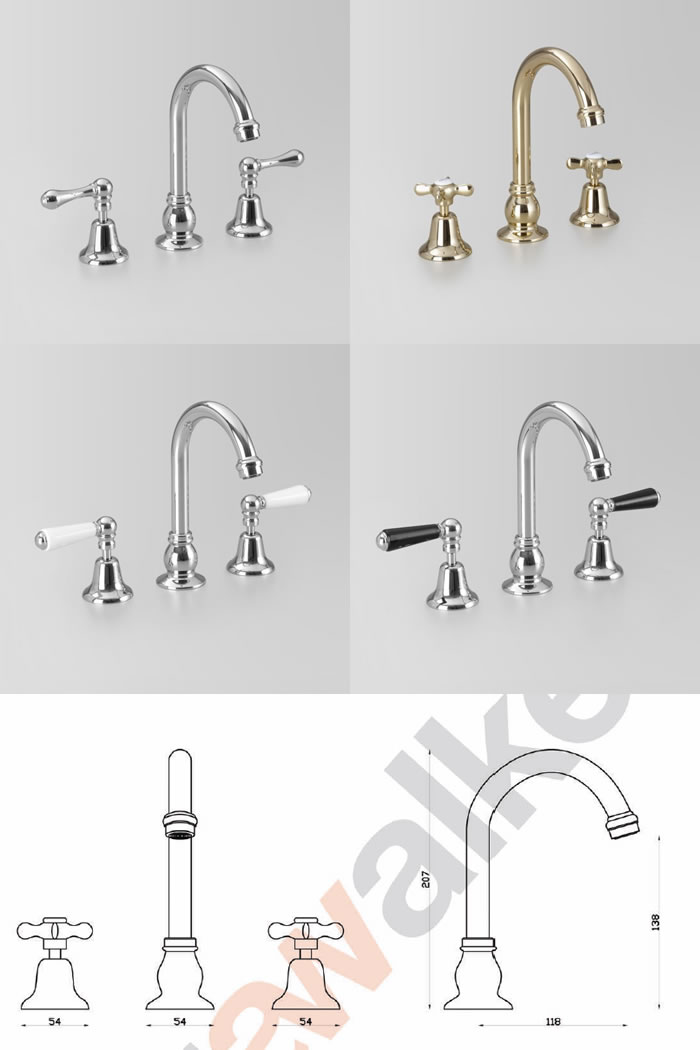 Benton's Finer Bathrooms Astra Walker Olde English Bath Set